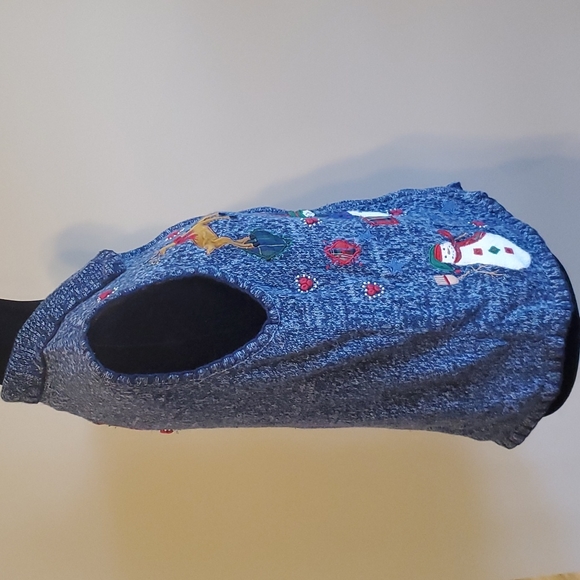 Snowman Christmas vest size small - Picture 9 of 11